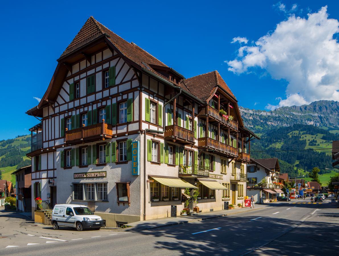 Hotel Restaurant Simplon فوتيغن المظهر الخارجي الصورة