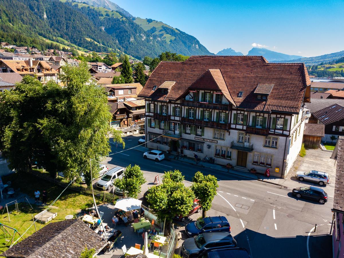 Hotel Restaurant Simplon فوتيغن المظهر الخارجي الصورة