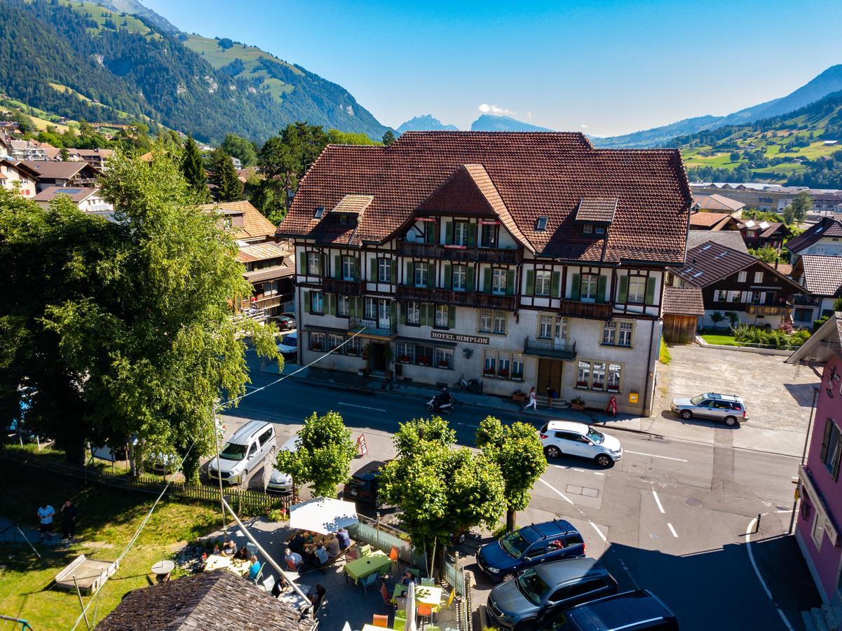 Hotel Restaurant Simplon فوتيغن المظهر الخارجي الصورة