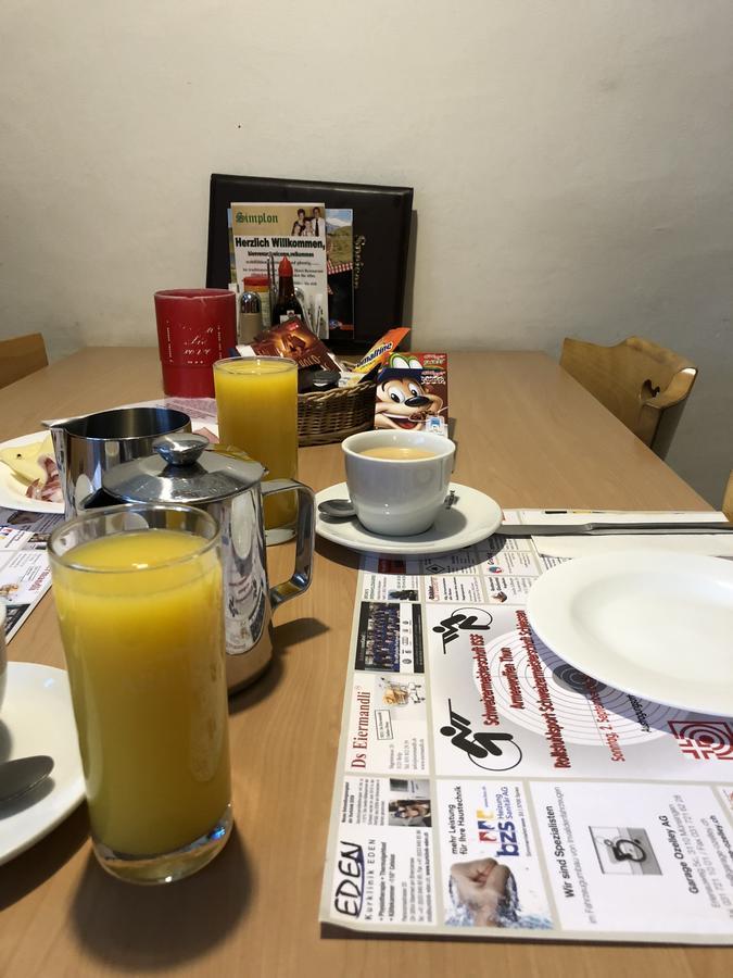 Hotel Restaurant Simplon فوتيغن المظهر الخارجي الصورة